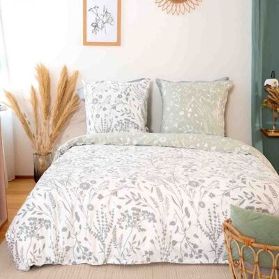 Housse De Rêve Housse De Couette 220x240 + 2 Taies D'Oreiller 63x63 Satin De Coton Bio Susie - Publicité Housse De Rêve Housse De Couette 220x240 + 2 Taies D'Oreiller 63x63 Satin De Coton Bio Susie - Publicité