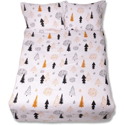 Matex Parure De Lit En Flanelle De Noël 220x200 F87 Sapins De Noël - Publicité Matex Parure De Lit En Flanelle De Noël 220x200 F87 Sapins De Noël - Publicité