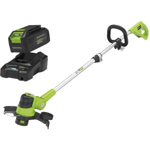 Greenworks G48LT30 - Coupe-bordures électrique à batterie - 48V 2Ah - Publicité Greenworks G48LT30 - Coupe-bordures électrique à batterie - 48V 2Ah - Publicité
