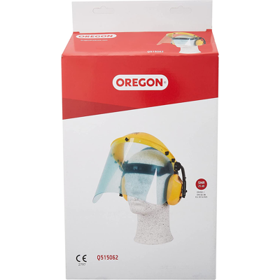 Oregon Q515062 Visière En Polycarbonate Et Combinaison De Casque Anti-Bruit Pour - Publicité Oregon Q515062 Visière En Polycarbonate Et Combinaison De Casque Anti-Bruit Pour - Publicité