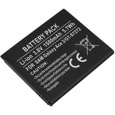 Avizar Batterie 1500mah Pour Samsung Galaxy Ace 3 Et Gt-S7272 Li-Ion 3,8v - Publicité Avizar Batterie 1500mah Pour Samsung Galaxy Ace 3 Et Gt-S7272 Li-Ion 3,8v - Publicité