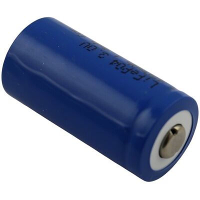 Avizar Batterie De Remplacement Cr123 Lifepo4 3.0v 450mah Bleu - Publicité Avizar Batterie De Remplacement Cr123 Lifepo4 3.0v 450mah Bleu - Publicité