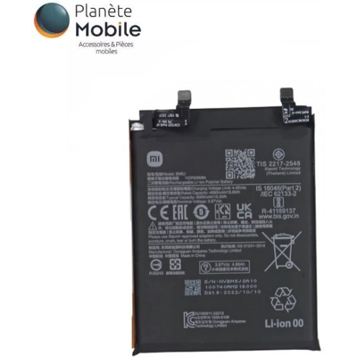 Original Batterie Battery Akku Bm5j Pour Xiaomi 12t / 12t Pro - Publicité Original Batterie Battery Akku Bm5j Pour Xiaomi 12t / 12t Pro - Publicité