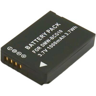 Avizar Batterie Pour Appareil Photo Panasonic Dmw-Bcg10 Li-Ion 3.7v 1000mah 3.7wh, Noir - Publicité Avizar Batterie Pour Appareil Photo Panasonic Dmw-Bcg10 Li-Ion 3.7v 1000mah 3.7wh, Noir - Publicité