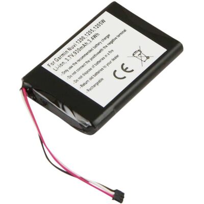 Avizar Batterie Pour Garmin Nüvi 1200 1205 1205w 930mah Li-Ion Noir - Publicité Avizar Batterie Pour Garmin Nüvi 1200 1205 1205w 930mah Li-Ion Noir - Publicité