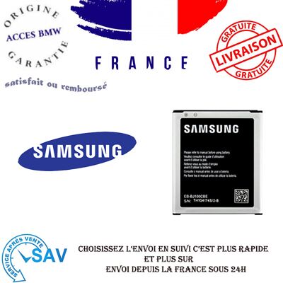 Samsung Batterie Original Eb-Bj100cbe 1850mah Pour Galaxy J1 - Publicité Samsung Batterie Original Eb-Bj100cbe 1850mah Pour Galaxy J1 - Publicité