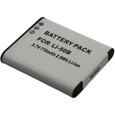 Avizar Batterie Li-Ion 3.7v 680mah 2.8wh Pour Appareil Photo Olympus Li-50b Gris - Publicité Avizar Batterie Li-Ion 3.7v 680mah 2.8wh Pour Appareil Photo Olympus Li-50b Gris - Publicité