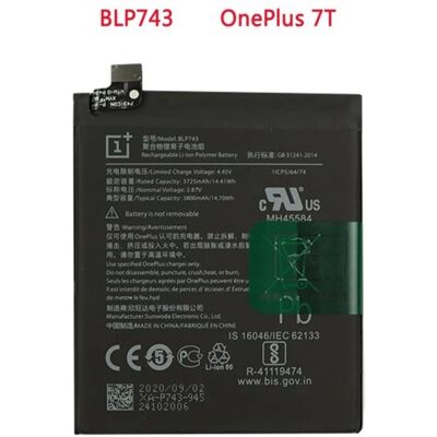 Batterie Interne Oneplus Blp 743 - Pour Le Oneplus 7t - Publicité Batterie Interne Oneplus Blp 743 - Pour Le Oneplus 7t - Publicité