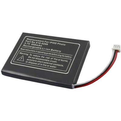 Avizar Batterie Pour Apple Ipod 4g Photo Li-Ion 950mah Noir - Publicité Avizar Batterie Pour Apple Ipod 4g Photo Li-Ion 950mah Noir - Publicité
