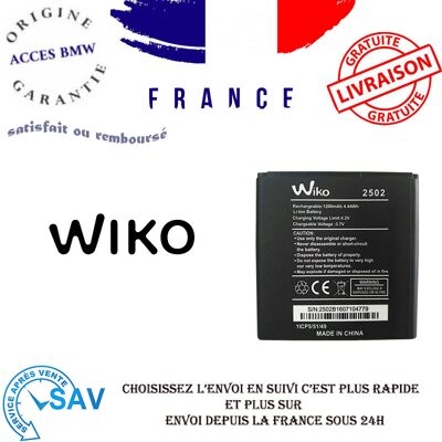 Batterie Original Wiko 2610 pour Jerry 2/3, Tommy 3, Y60 - Batterie - Publicité Batterie Original Wiko 2610 pour Jerry 2/3, Tommy 3, Y60 - Batterie - Publicité