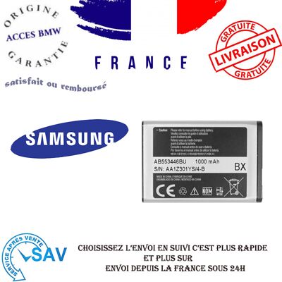 Originale Batterie Samsung Ab463446bu Pour Sgh-E900 /e380/e250w/e250v/e1310 - Publicité Originale Batterie Samsung Ab463446bu Pour Sgh-E900 /e380/e250w/e250v/e1310 - Publicité