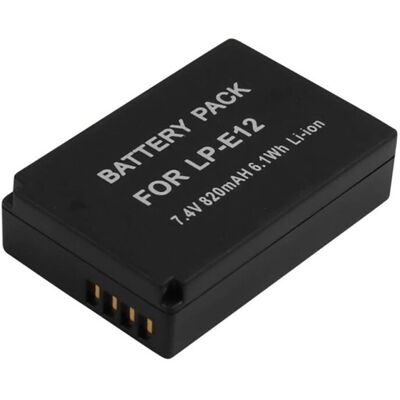 Avizar Batterie Li-Ion 820mah Appareil Photo Canon Eos 100d 7.4v Lp-E12 - Publicité Avizar Batterie Li-Ion 820mah Appareil Photo Canon Eos 100d 7.4v Lp-E12 - Publicité