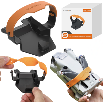 Sunnylife Stabilisateur D'Hélice Pour Dji Mini 4 Pro - Orange - Publicité Sunnylife Stabilisateur D'Hélice Pour Dji Mini 4 Pro - Orange - Publicité