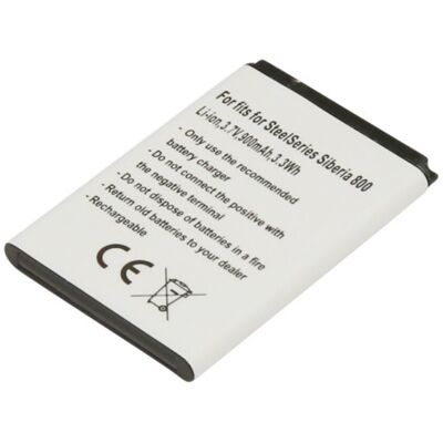 Avizar Batterie Pour Steelseries Siberia 800/siberia 840 Li-Ion 3.7v 900mah 3.3wh - Publicité Avizar Batterie Pour Steelseries Siberia 800/siberia 840 Li-Ion 3.7v 900mah 3.3wh - Publicité