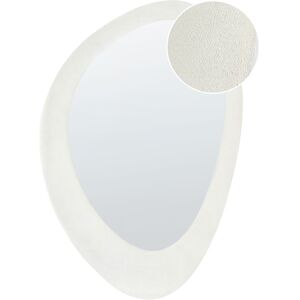 Beliani Miroir Mural Moderne À Suspendre 60 X 90 Cm Cadre En Mdf Forme Irrégulière Velou - Publicité Beliani Miroir Mural Moderne À Suspendre 60 X 90 Cm Cadre En Mdf Forme Irrégulière Velou - Publicité