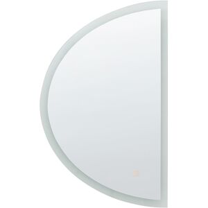 Miroir mural LED Beliani Beizons - 80cm Argent Miroir de Salle de Bain - Publicité Miroir mural LED Beliani Beizons - 80cm Argent Miroir de Salle de Bain - Publicité