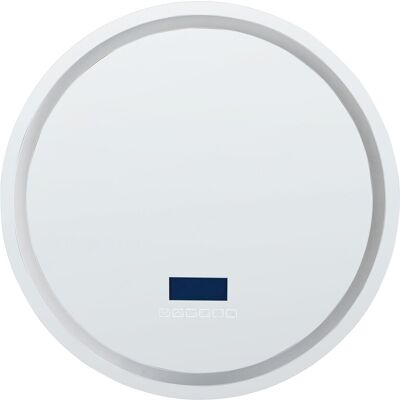 Miroir de salle de bain Beliani à LED - Anti-buée, Bluetooth, 60x60cm - Publicité Miroir de salle de bain Beliani à LED - Anti-buée, Bluetooth, 60x60cm - Publicité