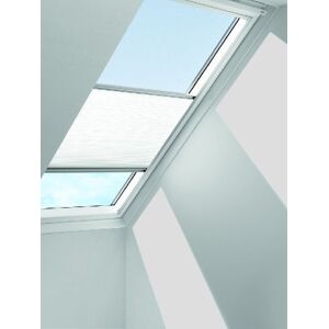 Store Velux Extension Plissé Blanc 94x98cm Fpl P04 1016 Neuf - Publicité Store Velux Extension Plissé Blanc 94x98cm Fpl P04 1016 Neuf - Publicité