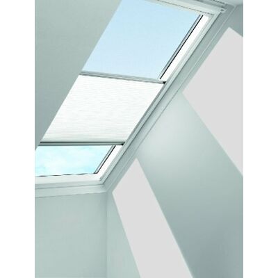 Store Velux Extension Plissé Blanc 78x118cm Fpl M06 1016 Neuf - Publicité Store Velux Extension Plissé Blanc 78x118cm Fpl M06 1016 Neuf - Publicité