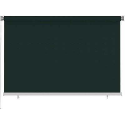 Store Roulant D'Extérieur 225 (L) X 140 (H) Cm Vert Foncé Hdpe Vidaxl - Publicité Store Roulant D'Extérieur 225 (L) X 140 (H) Cm Vert Foncé Hdpe Vidaxl - Publicité