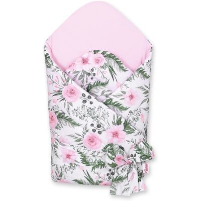 Bobono Écharpe De Portage 2 En 1 Avec Liens, Rigide Et Souple - Pivoines Roses - Publicité Bobono Écharpe De Portage 2 En 1 Avec Liens, Rigide Et Souple - Pivoines Roses - Publicité