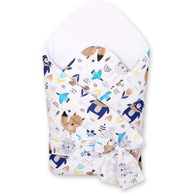 Bobono Écharpe De Portage 2 En 1 Avec Liens, Rigide Et Souple - Ours En Peluche Bleu Ma - Publicité Bobono Écharpe De Portage 2 En 1 Avec Liens, Rigide Et Souple - Ours En Peluche Bleu Ma - Publicité