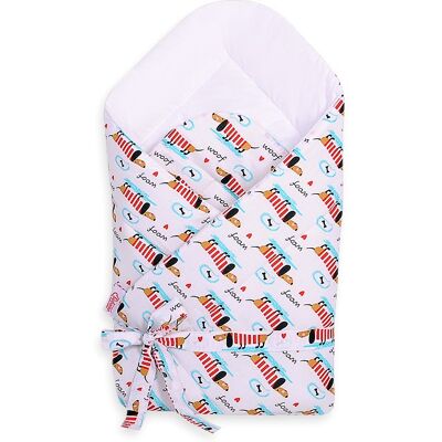 Bobono Écharpe De Portage Douce Double Face Pour Bébés Avec Liens - Teckels - Publicité Bobono Écharpe De Portage Douce Double Face Pour Bébés Avec Liens - Teckels - Publicité