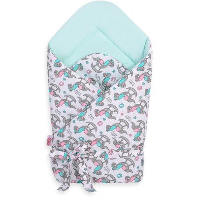 Bobono Écharpe De Portage Douce Et Réversible Pour Bébés Avec Liens - Chevaux À Bascule - Publicité Bobono Écharpe De Portage Douce Et Réversible Pour Bébés Avec Liens - Chevaux À Bascule - Publicité