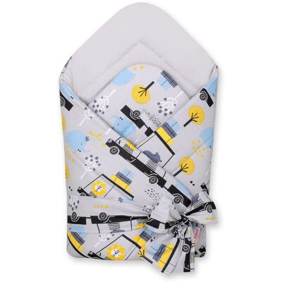 Bobono Écharpe De Portage Douce Double Face Pour Bébé Avec Liens - Motifs Animaux En Vo - Publicité Bobono Écharpe De Portage Douce Double Face Pour Bébé Avec Liens - Motifs Animaux En Vo - Publicité