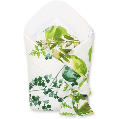 Bobono Écharpe De Portage Douce Double Face Pour Bébés Avec Liens - Eucalyptus - Publicité Bobono Écharpe De Portage Douce Double Face Pour Bébés Avec Liens - Eucalyptus - Publicité