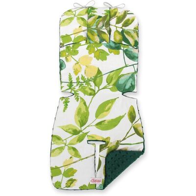 Coussin Réducteur Pour Poussette Bobono En Tissu Minky - Eucalyptus/vert - Publicité Coussin Réducteur Pour Poussette Bobono En Tissu Minky - Eucalyptus/vert - Publicité