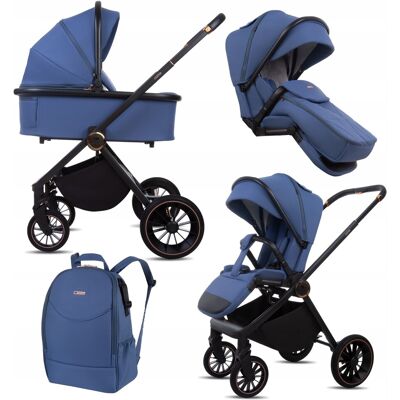 Poussette Babylux Castor 2-En-1, Nacelle, Légère Et Pliable - Publicité Poussette Babylux Castor 2-En-1, Nacelle, Légère Et Pliable - Publicité
