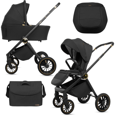 Poussette Babylux Rosso 2-En-1, Nacelle, Légère Et Pliable - Publicité Poussette Babylux Rosso 2-En-1, Nacelle, Légère Et Pliable - Publicité