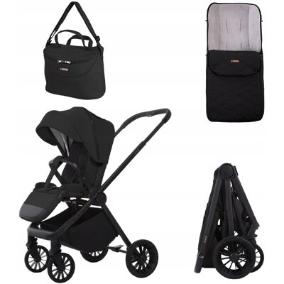 Poussette Pliante Urbaine Légère Babylux Scale Avec Sac De Couchage - Publicité Poussette Pliante Urbaine Légère Babylux Scale Avec Sac De Couchage - Publicité