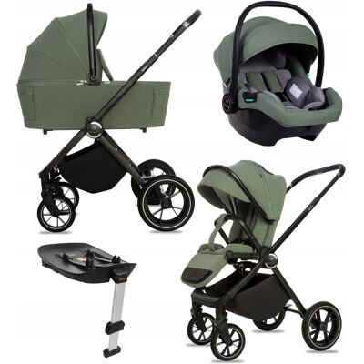 Poussette Babylux Gavia 4-En-1, Nacelle, Siège Auto, Base Isofix - Publicité Poussette Babylux Gavia 4-En-1, Nacelle, Siège Auto, Base Isofix - Publicité