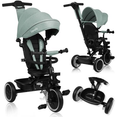 Tricycle Et Poussette Lionelo Berry Jusqu'À 25 Kg Siège Pivotant À 360° - Publicité Tricycle Et Poussette Lionelo Berry Jusqu'À 25 Kg Siège Pivotant À 360° - Publicité