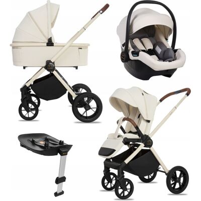 Poussette Babylux Boldo 4-En-1, Nacelle, Siège Auto, Base Isofix - Publicité Poussette Babylux Boldo 4-En-1, Nacelle, Siège Auto, Base Isofix - Publicité