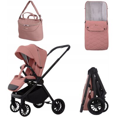 Poussette Pliante Urbaine Légère Babylux Scale Avec Sac De Couchage - Publicité Poussette Pliante Urbaine Légère Babylux Scale Avec Sac De Couchage - Publicité