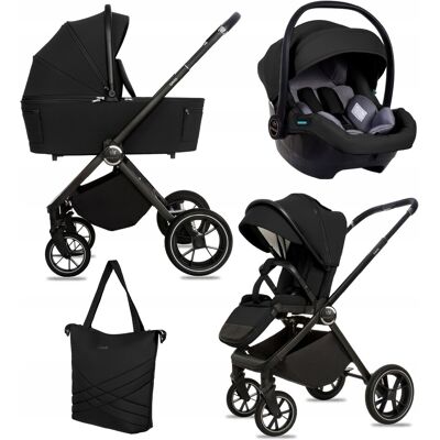 Poussette, Nacelle Et Siège Auto 3 En 1 Babylux Gavia - Publicité Poussette, Nacelle Et Siège Auto 3 En 1 Babylux Gavia - Publicité
