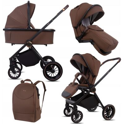 Poussette Babylux Castor 2-En-1, Nacelle, Légère Et Pliable - Publicité Poussette Babylux Castor 2-En-1, Nacelle, Légère Et Pliable - Publicité