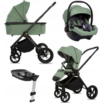Poussette Babylux Boldo 4-En-1, Nacelle, Siège Auto, Base Isofix - Publicité Poussette Babylux Boldo 4-En-1, Nacelle, Siège Auto, Base Isofix - Publicité