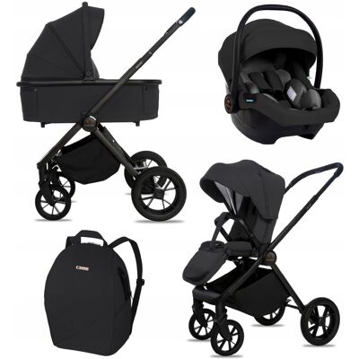 Poussette, Nacelle Et Siège Auto 3 En 1 Babylux Boldo - Publicité Poussette, Nacelle Et Siège Auto 3 En 1 Babylux Boldo - Publicité