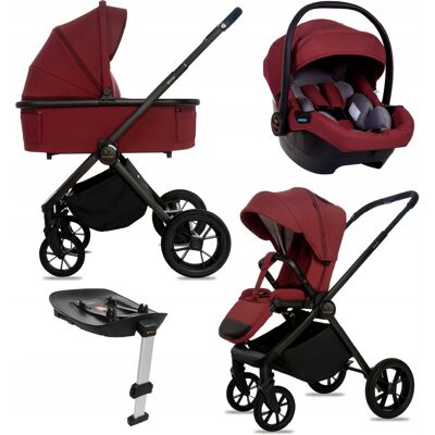 Poussette Babylux Boldo 4-En-1, Nacelle, Siège Auto, Base Isofix - Publicité Poussette Babylux Boldo 4-En-1, Nacelle, Siège Auto, Base Isofix - Publicité