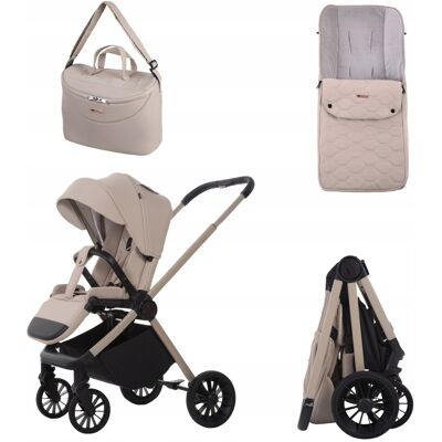 Poussette Pliante Urbaine Légère Babylux Scale Avec Sac De Couchage - Publicité Poussette Pliante Urbaine Légère Babylux Scale Avec Sac De Couchage - Publicité