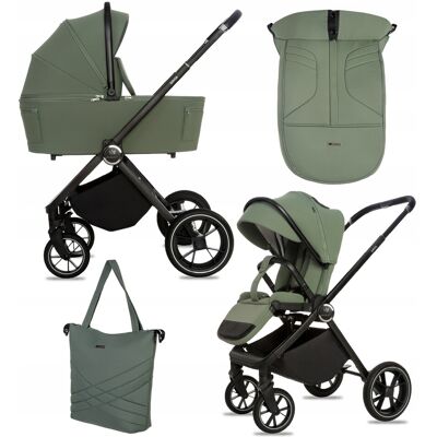 Poussette Babylux Gavia 2-En-1, Nacelle, Légère Et Pliable - Publicité Poussette Babylux Gavia 2-En-1, Nacelle, Légère Et Pliable - Publicité