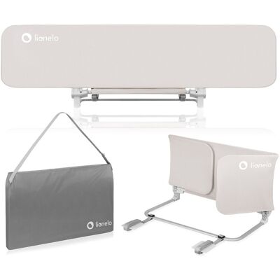 Barrière De Lit Portable Pour Bébé Lionelo Lora Xl Pliable Jusqu'À 180 - Publicité Barrière De Lit Portable Pour Bébé Lionelo Lora Xl Pliable Jusqu'À 180 - Publicité