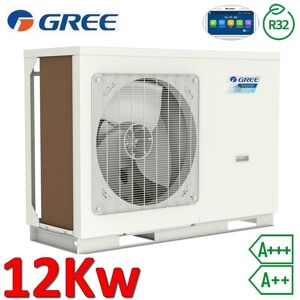 Pompe À Chaleur Monobloc Air-Eau Gree Versati 3 R32 12 Kw 1 Ph - Publicité Pompe À Chaleur Monobloc Air-Eau Gree Versati 3 R32 12 Kw 1 Ph - Publicité