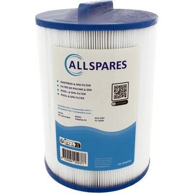 Allspares Filtre Pour Spa Sc714 / 60401 / 6ch-940 - Publicité Allspares Filtre Pour Spa Sc714 / 60401 / 6ch-940 - Publicité