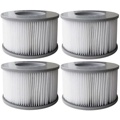 Allspares Filtre Pour Spa (4pcs) Adapte Pour Mspa / Sc802 / 40104 Sans Porte-Fil - Publicité Allspares Filtre Pour Spa (4pcs) Adapte Pour Mspa / Sc802 / 40104 Sans Porte-Fil - Publicité