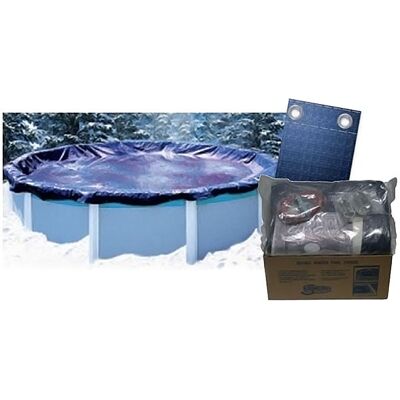 Swimline - Couverture d’hiver - Piscine ovale 3.65x7.31m - Publicité Swimline - Couverture d’hiver - Piscine ovale 3.65x7.31m - Publicité